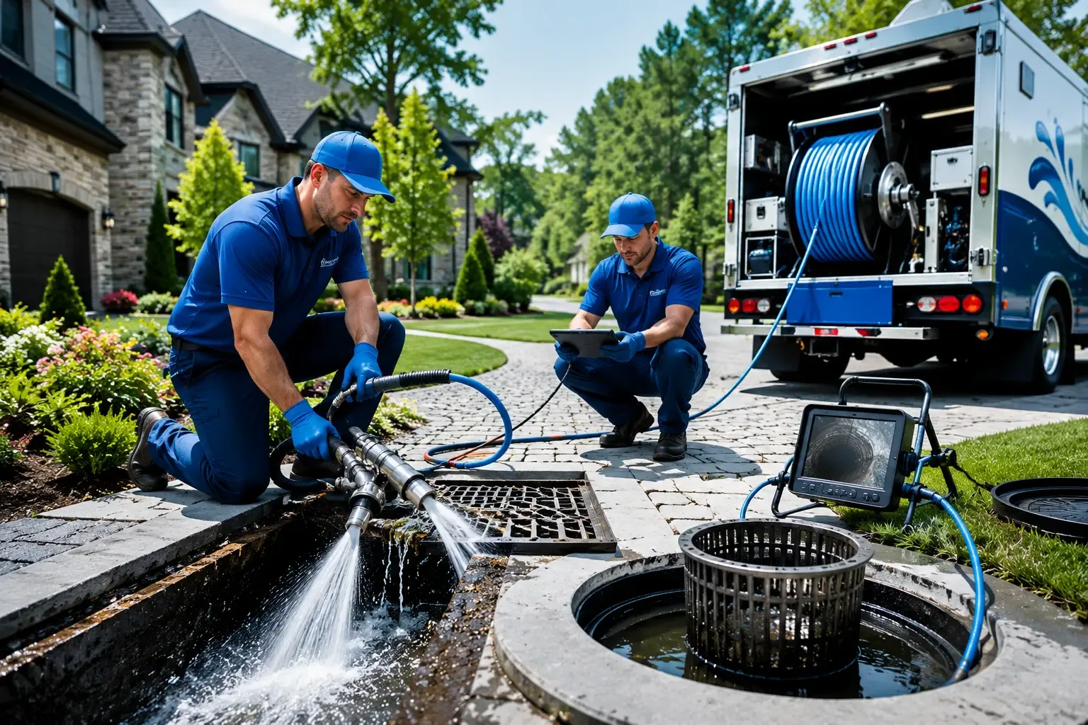 Local outdoor drain cleaning professionals in Albers, IL